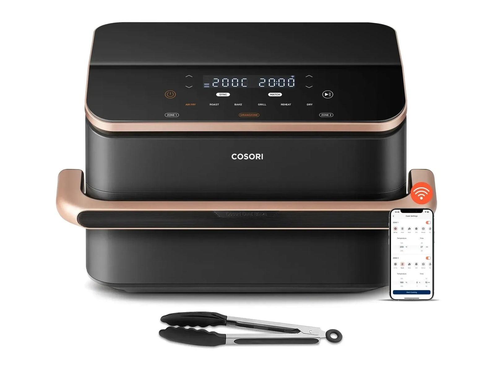 Cosori - Dual Blaze TwinFry Smart 10 L Air Fryers
