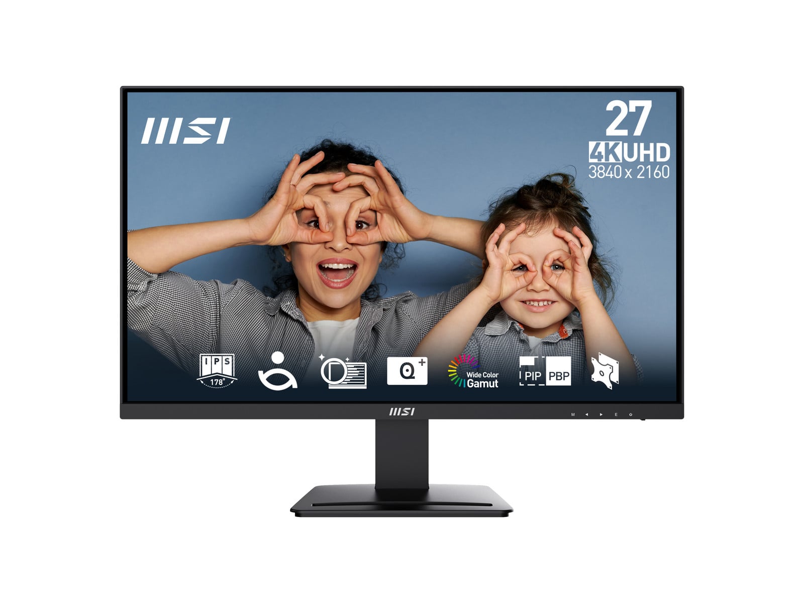 MSI - 27" PRO MP273U 4K UHD 60Hz 4K/5K Monitors