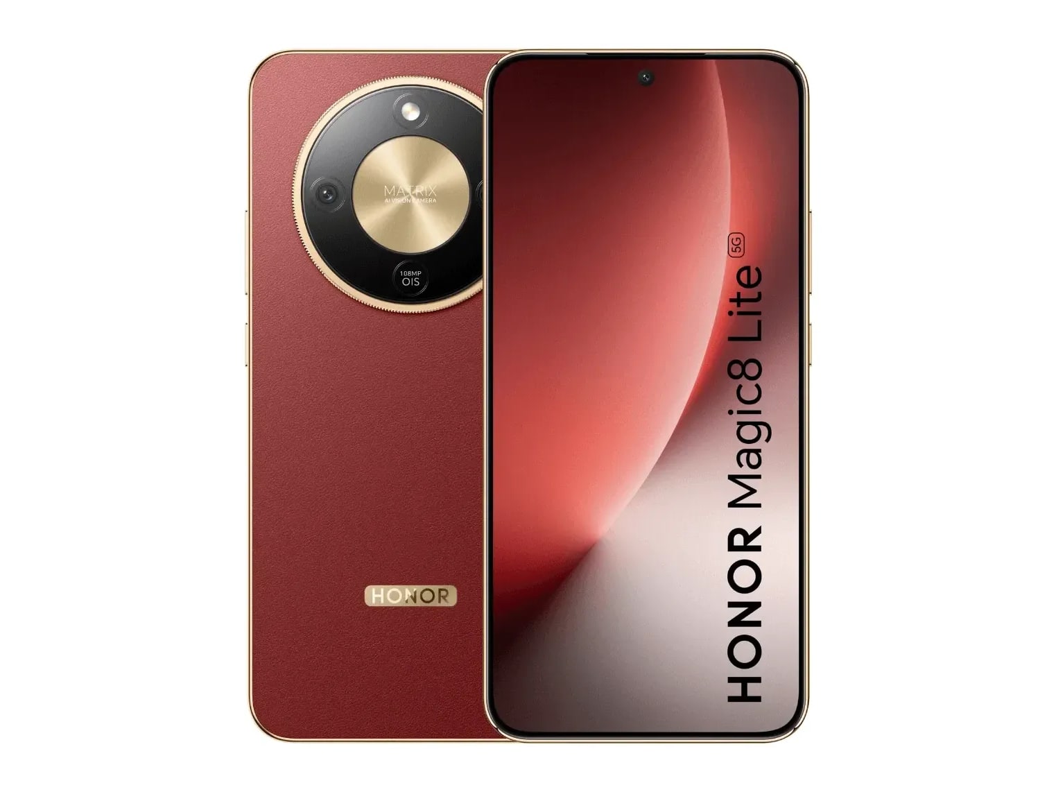 Honor - Magic 8 Lite 5G 256GB - Reddish Brown
