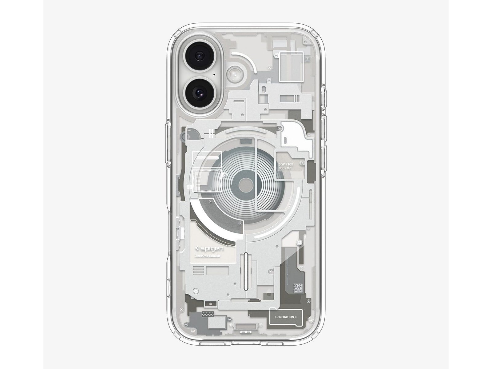 Spigen - Ultra Hybrid Zero One (Mag Fit) - iPhone 17 - Zero One Natural Titanium