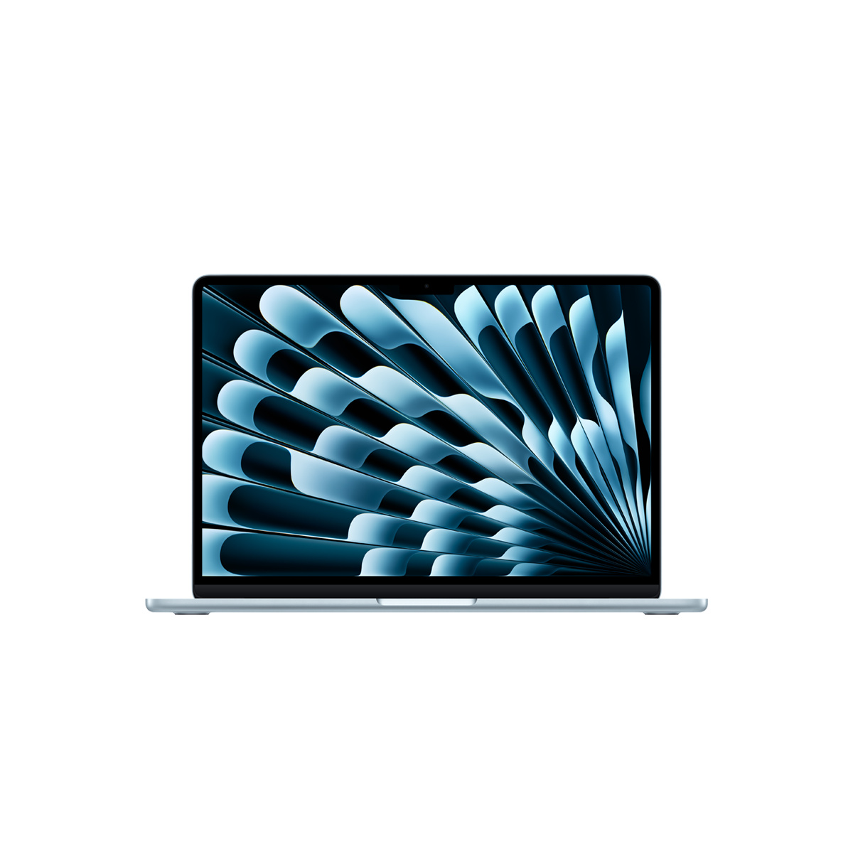 Apple - MacBook Air 13-inch (M4) - Apple M4 chip - 16GB Memory - 256GB SSD - Sky Blue