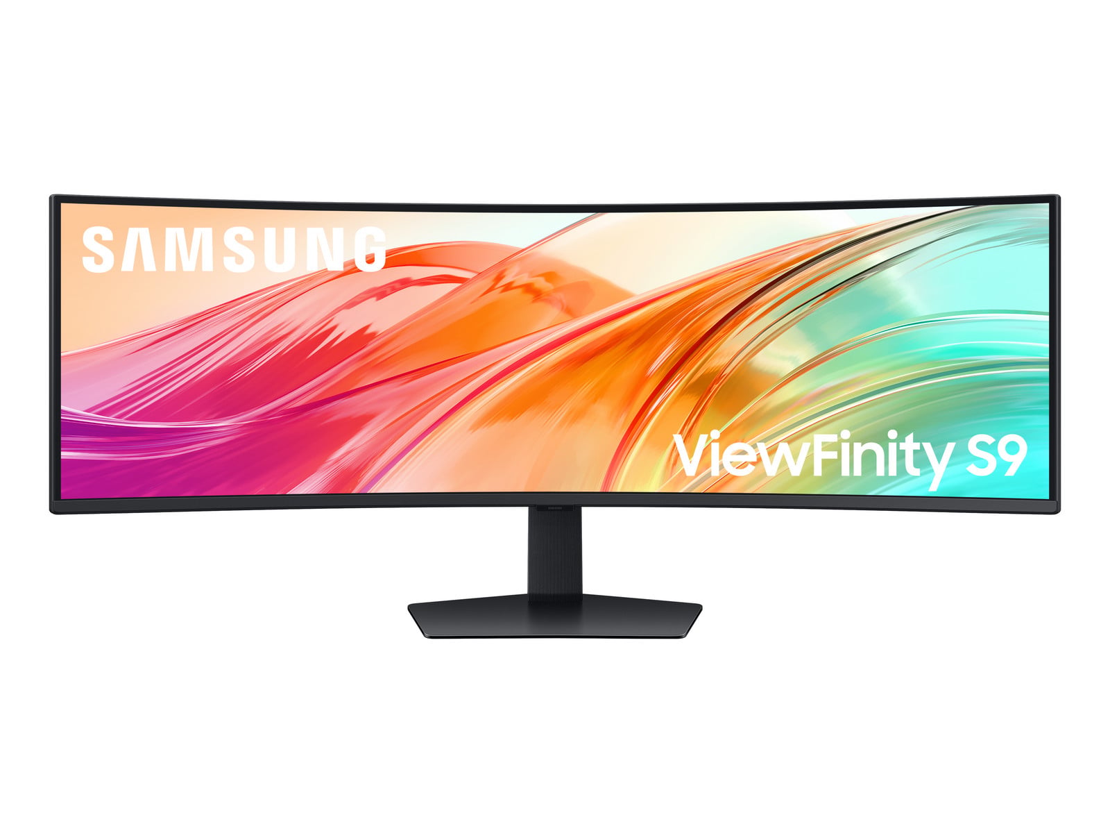 Samsung - 49" ViewFinity S9 S49F950UA DQHD 120Hz Ultrawide Monitors - Black