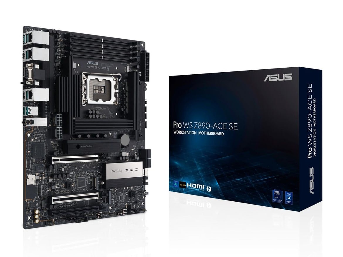 ASUS - Pro WS Z890-ACE SE Motherboards - PCI Express 5.0 x16