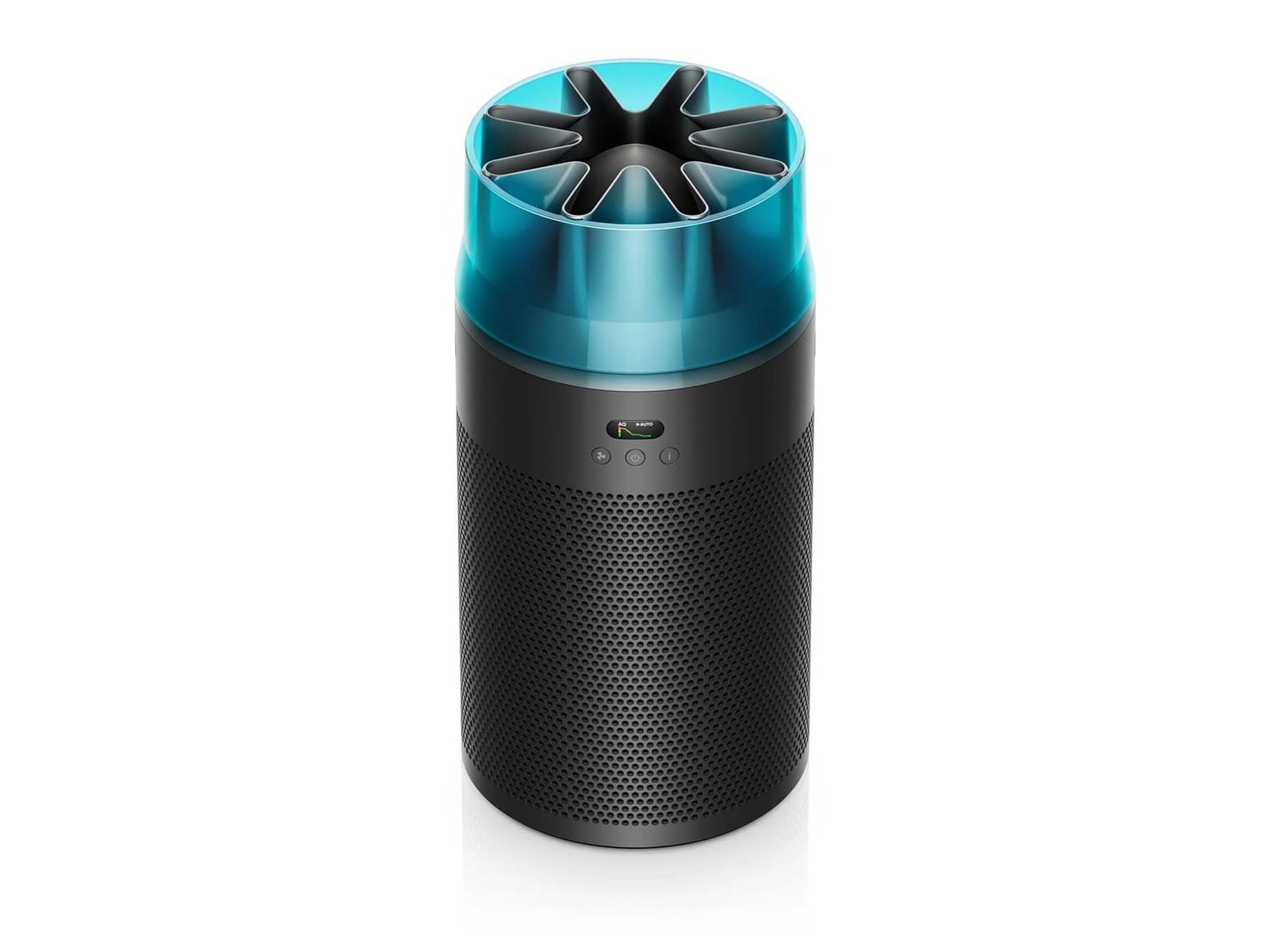 Dyson - HushJet Compact Air Purifier in Black/Teal Air Purifiers