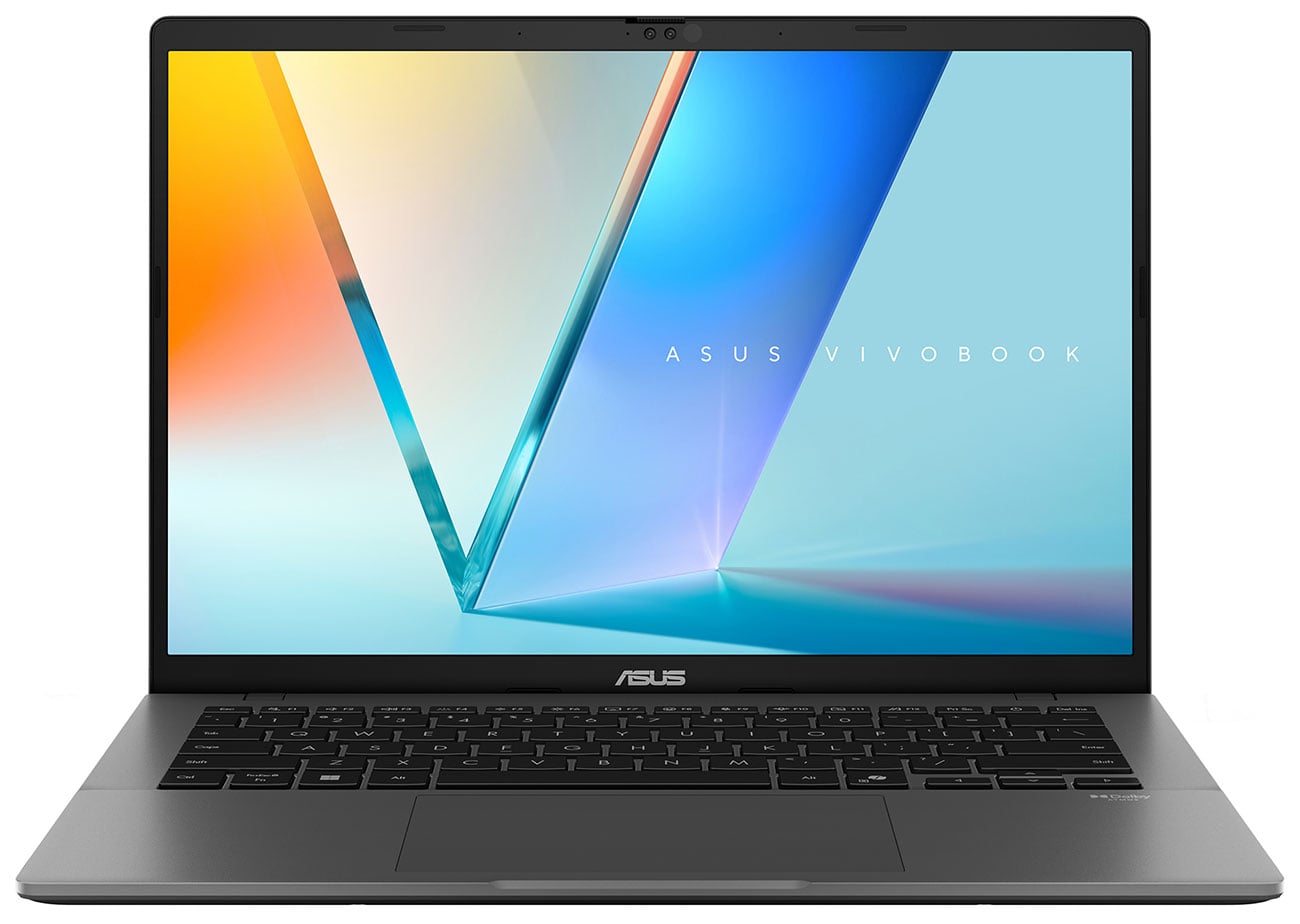 ASUS - Vivobook S14 14" - Intel Core Ultra 7 355 chip - 32GB Memory - 1TB SSD - Matte Gray