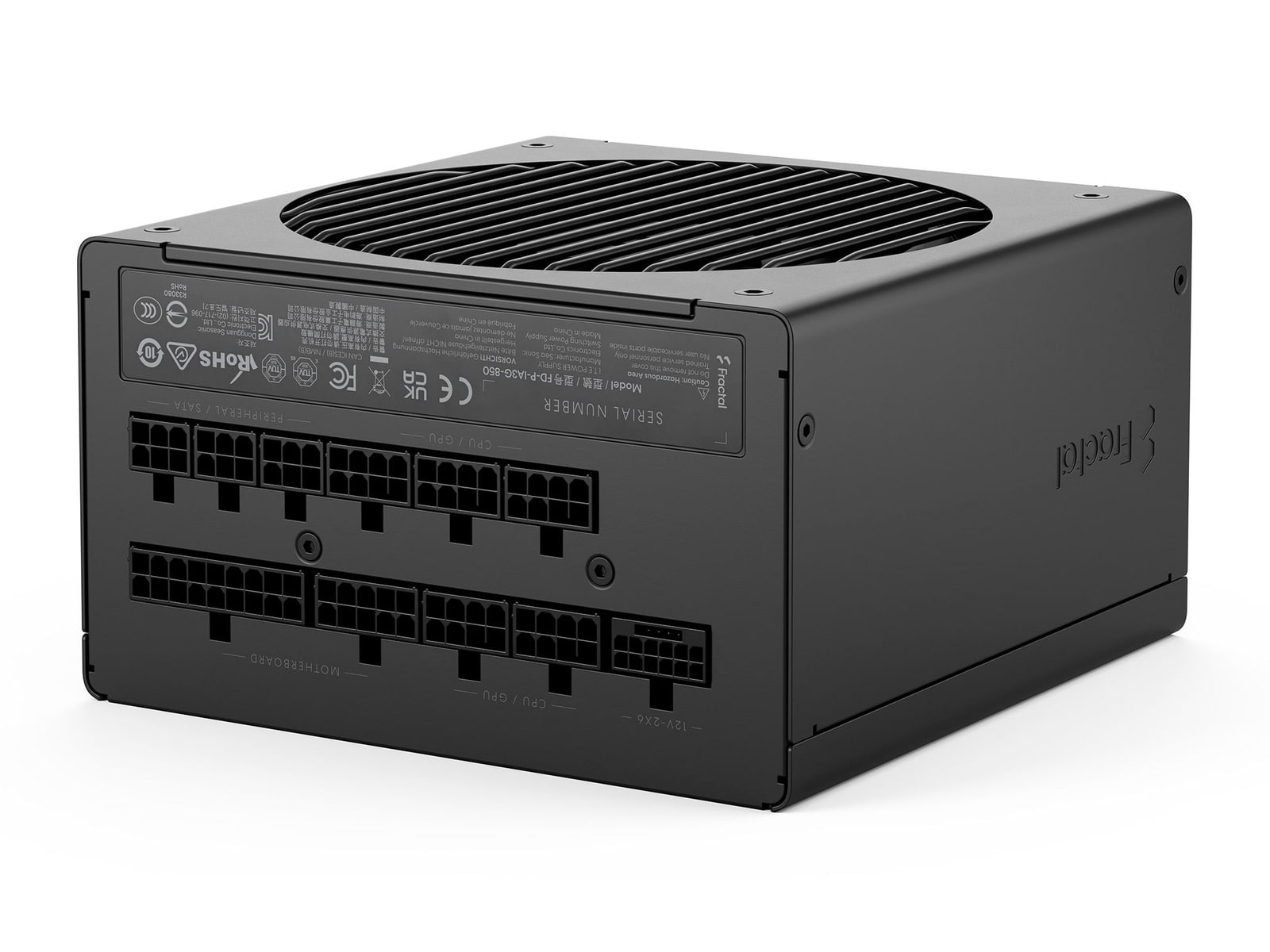 Fractal Design - Ion 3 Gold 850W Black Power Supplies