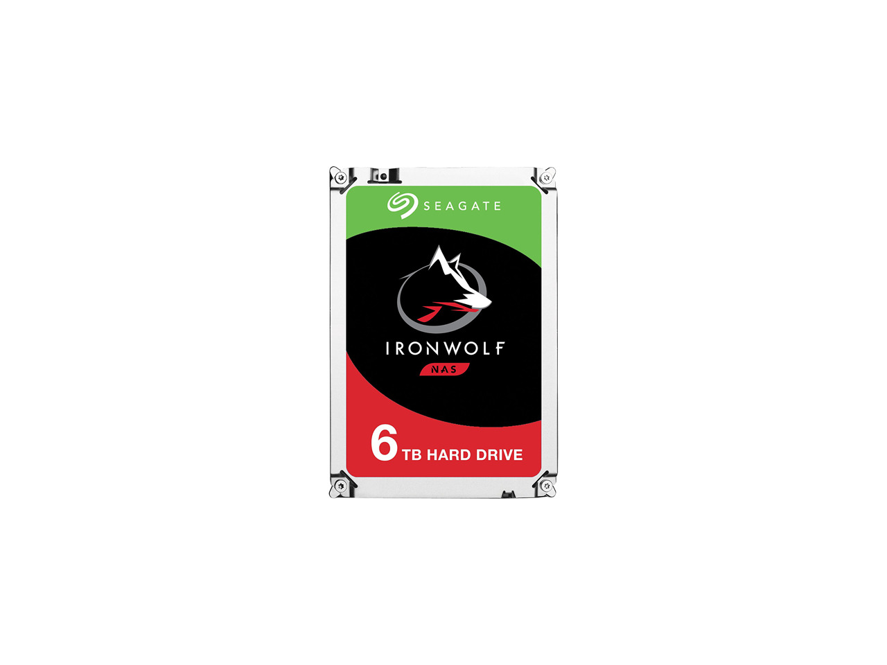 Seagate - IronWolf 7200 RPM 256MB Cache 6TB Storage Drives - SATA 6.0Gb/s