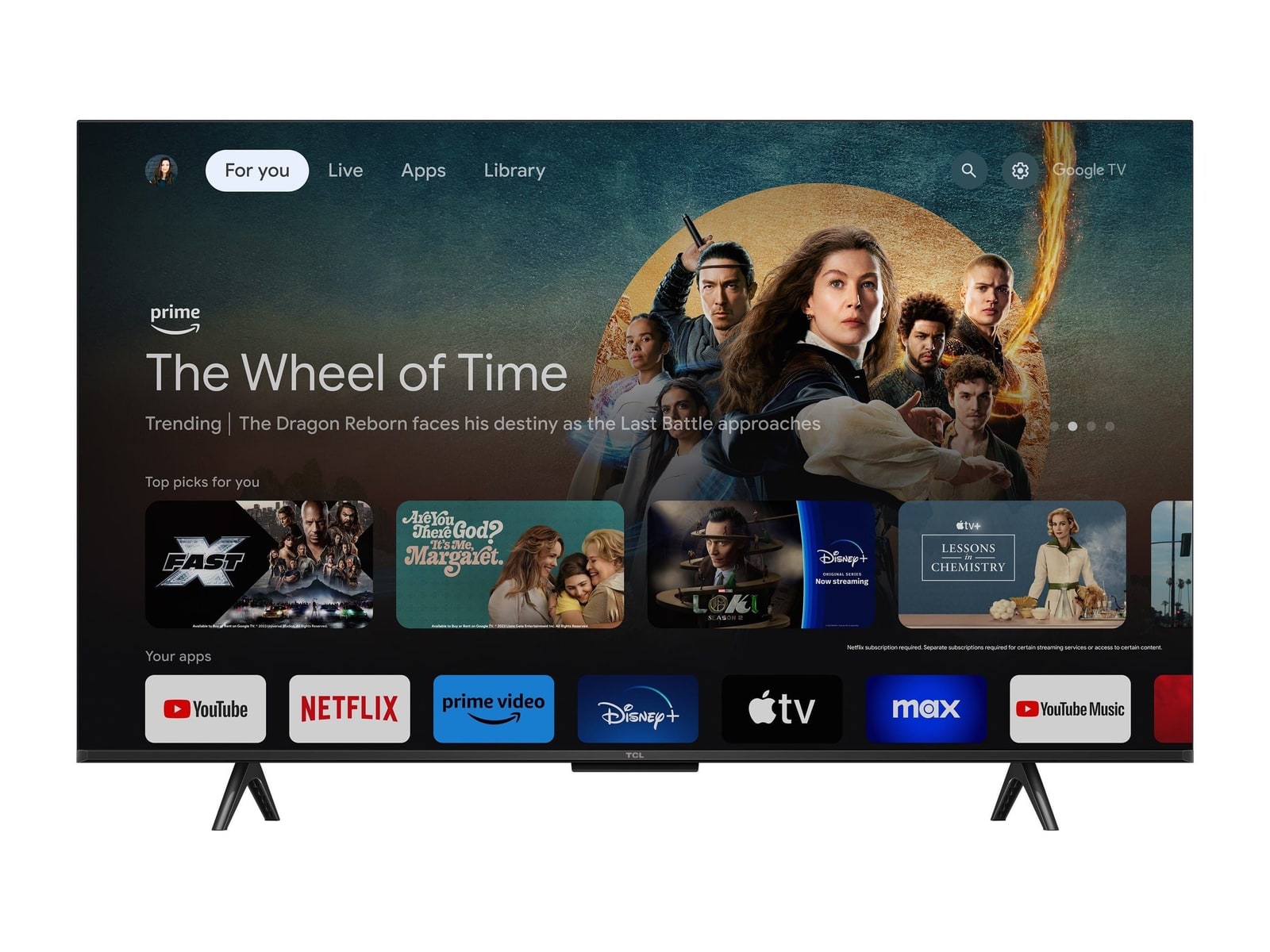 TCL - 43" S5 Series 4K/8K TVs