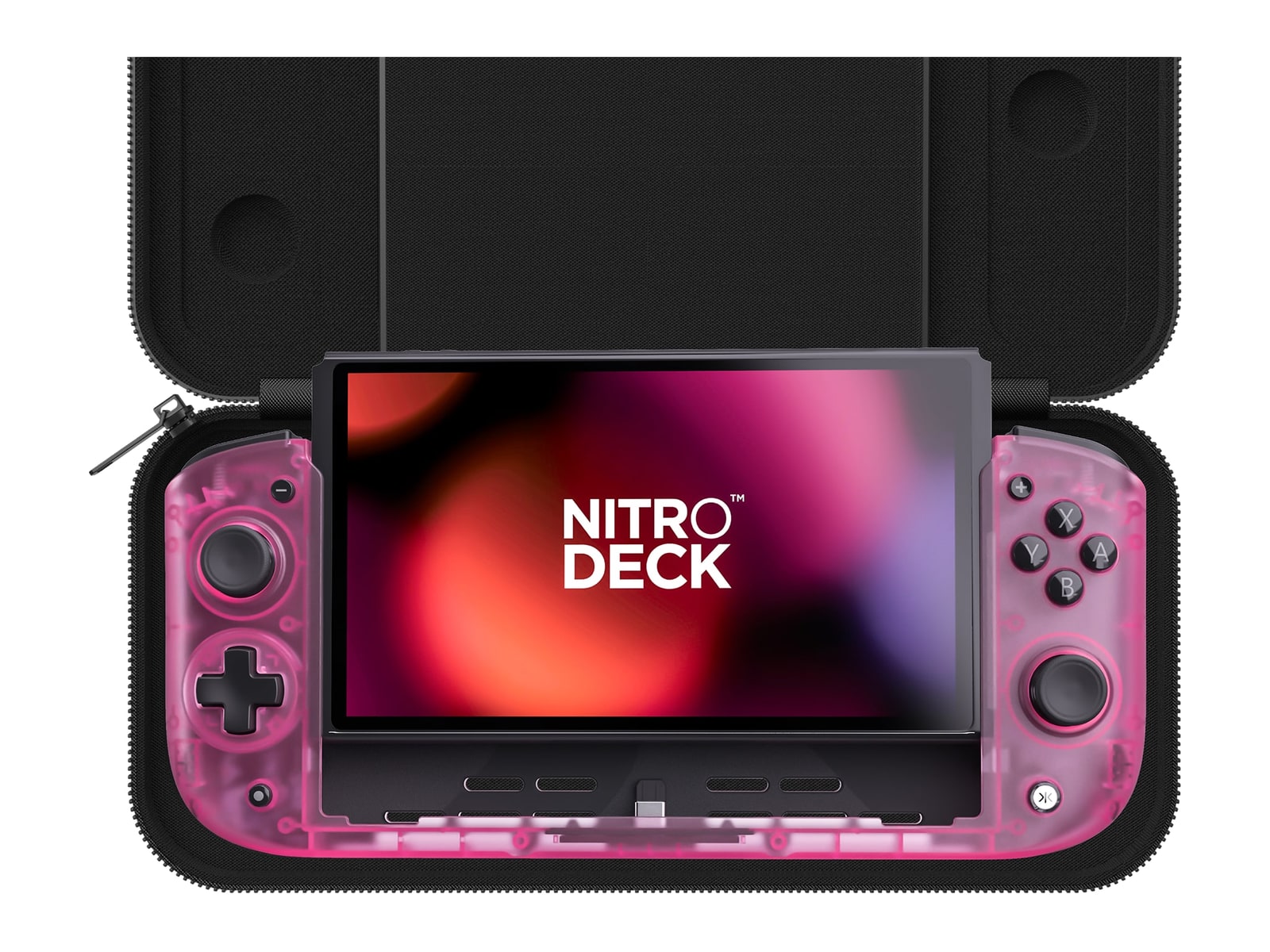 CRKD - Nitro Deck Crystal Pink Limited Edition with Carry Case