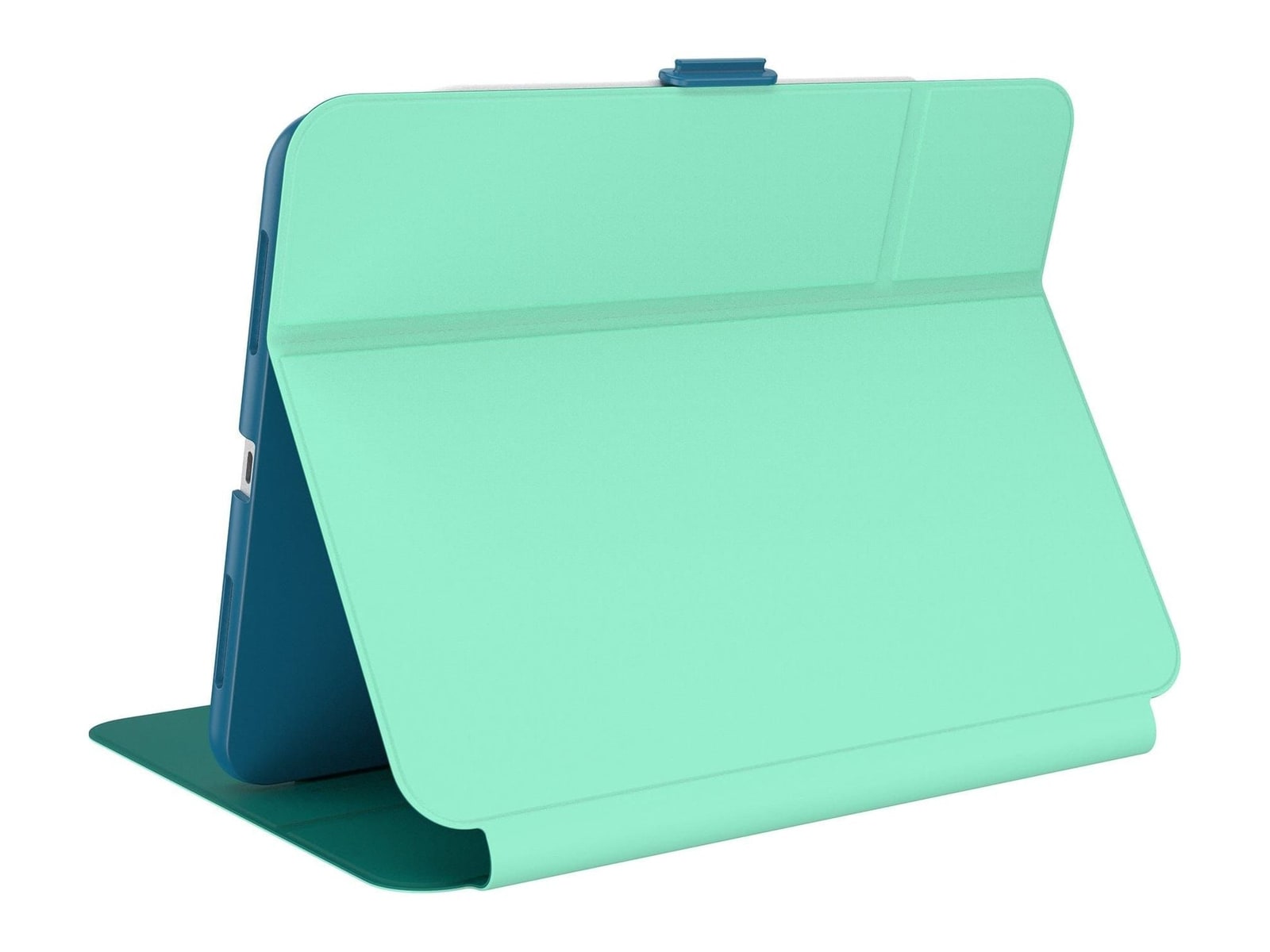 Speck - Balance Folio - iPad 10.9-11-inch (2022-2025 - 10th/11th gen A16) - Jelly Mint/Deep Malachite/Piccards Blue