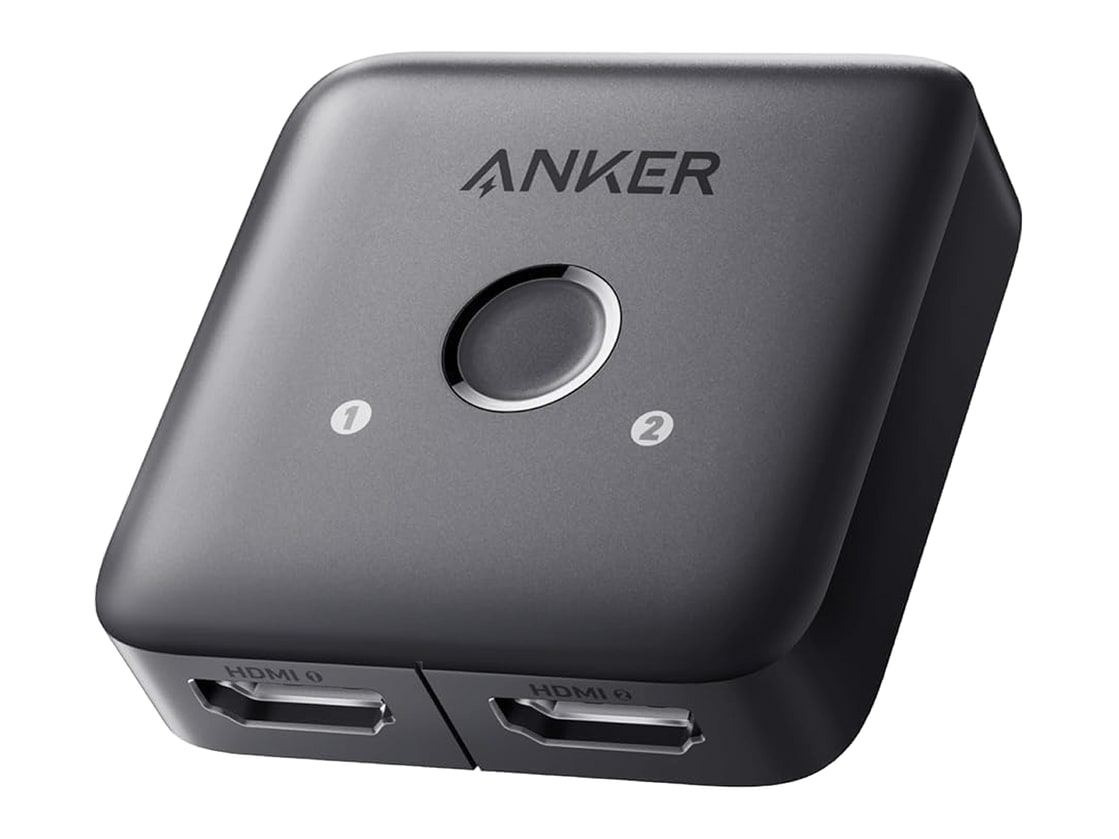 Anker - HDMI Switch (2 In 1 Out, 4K) Switches