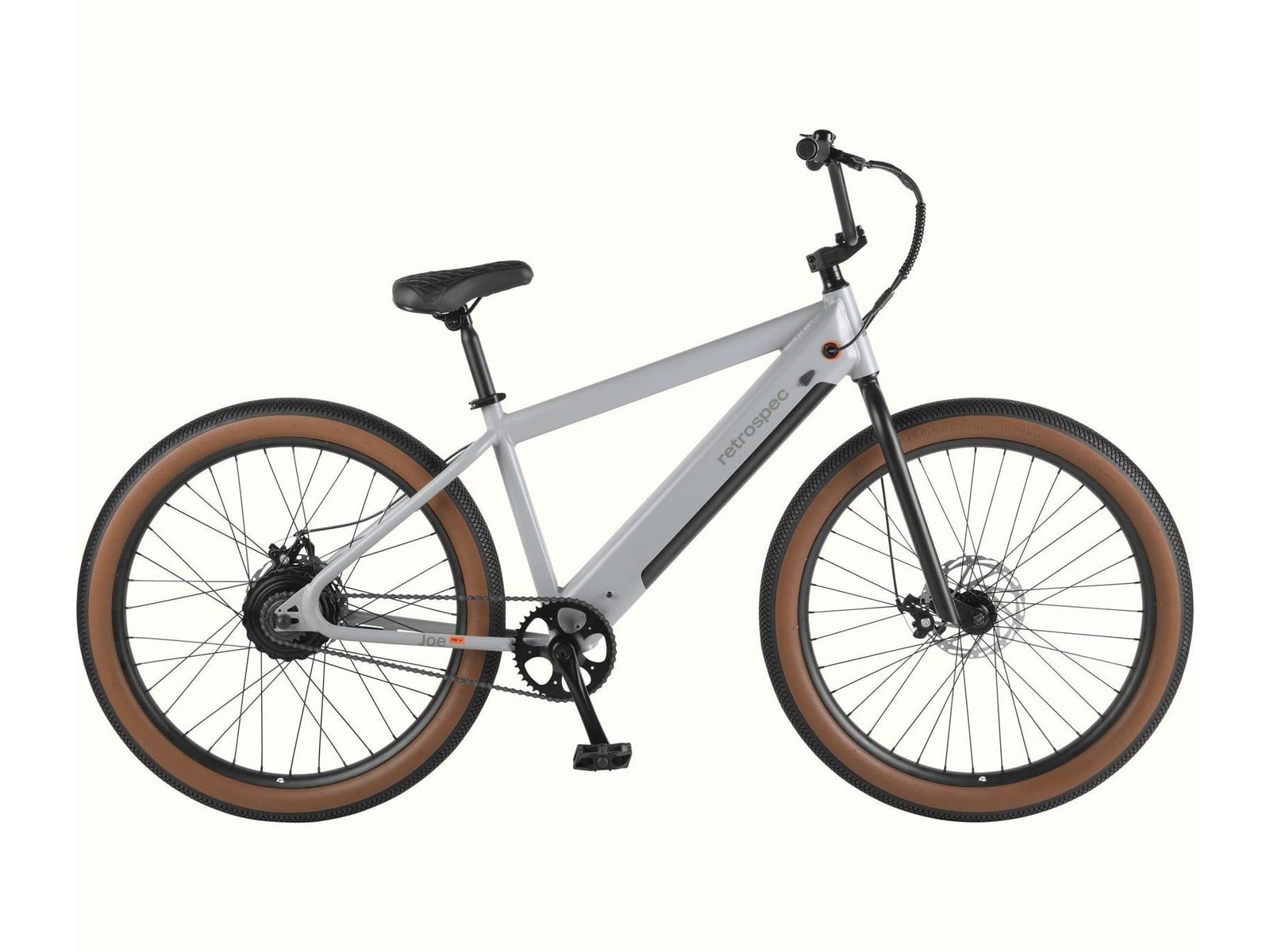 Retrospec - Joe Rev BMX Matte Feather Gray Electric Bikes