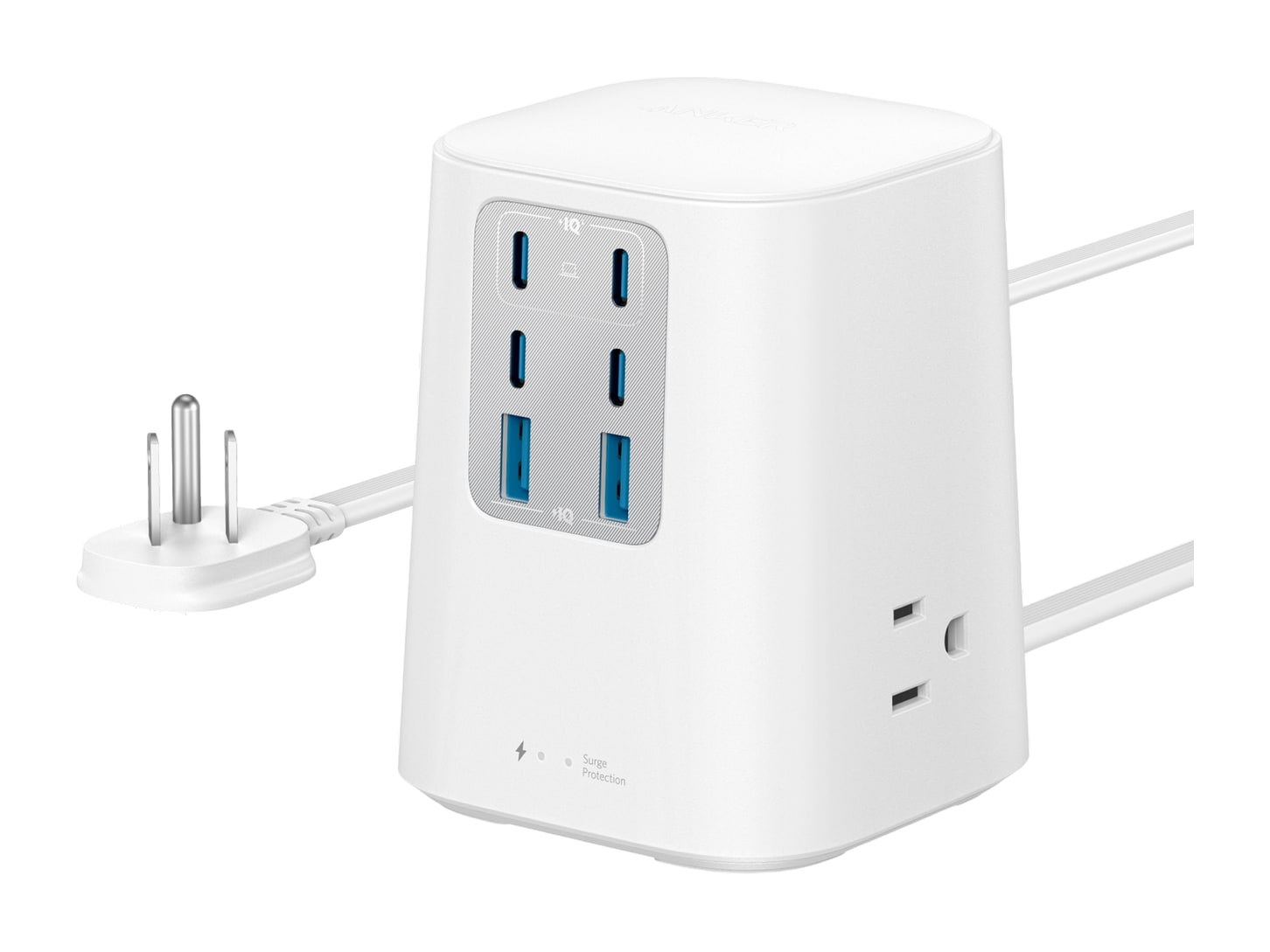 Anker - Charging Station (9-in-1, 100W) White Wall Chargers