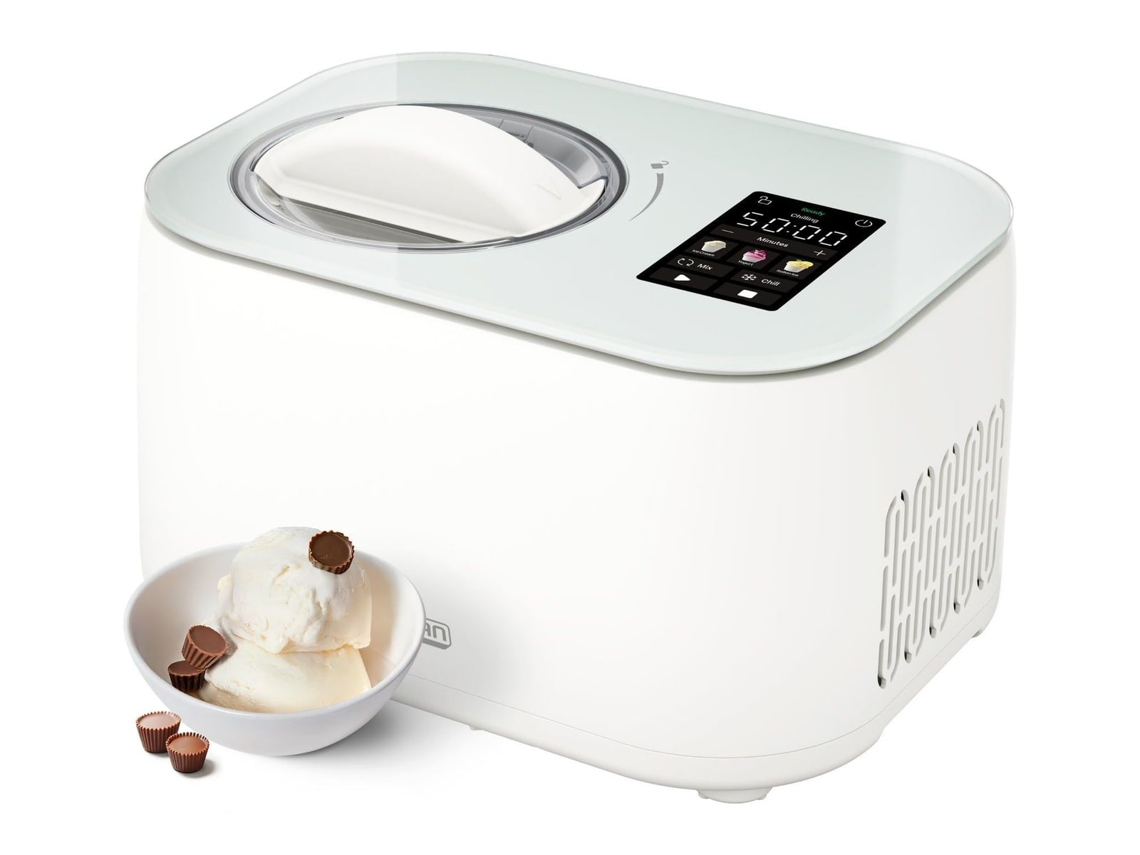 Chefman - Iceman Trio Ice Cream Maker White Ice Cream & Slush Makers