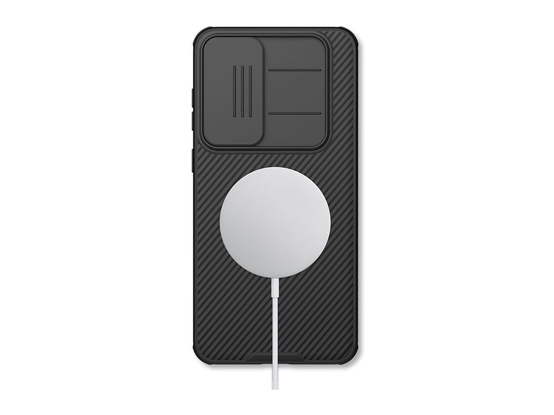 Nillkin - MagSafe Compatible CamShield Pro Case - Galaxy S25 FE - Classical Black