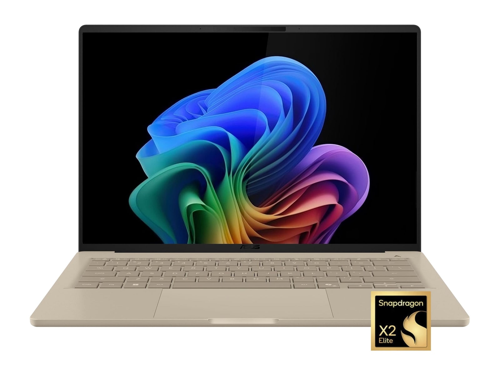 ASUS - Zenbook A14 UX3407NA-ZB 14" - Snapdragon X2 Elite X2E-88-100 chip - 16GB Memory - 512GB SSD - Zabriskie Beige