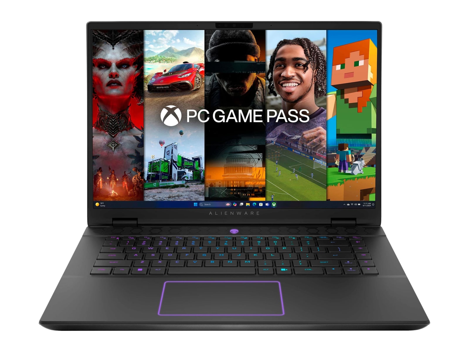 Alienware - m16 R2 AWm16R-9487BLK-PUS 16" - Intel Core Ultra 9 185H chip - 32GB Memory - 1TB SSD - Dark Metallic Moon