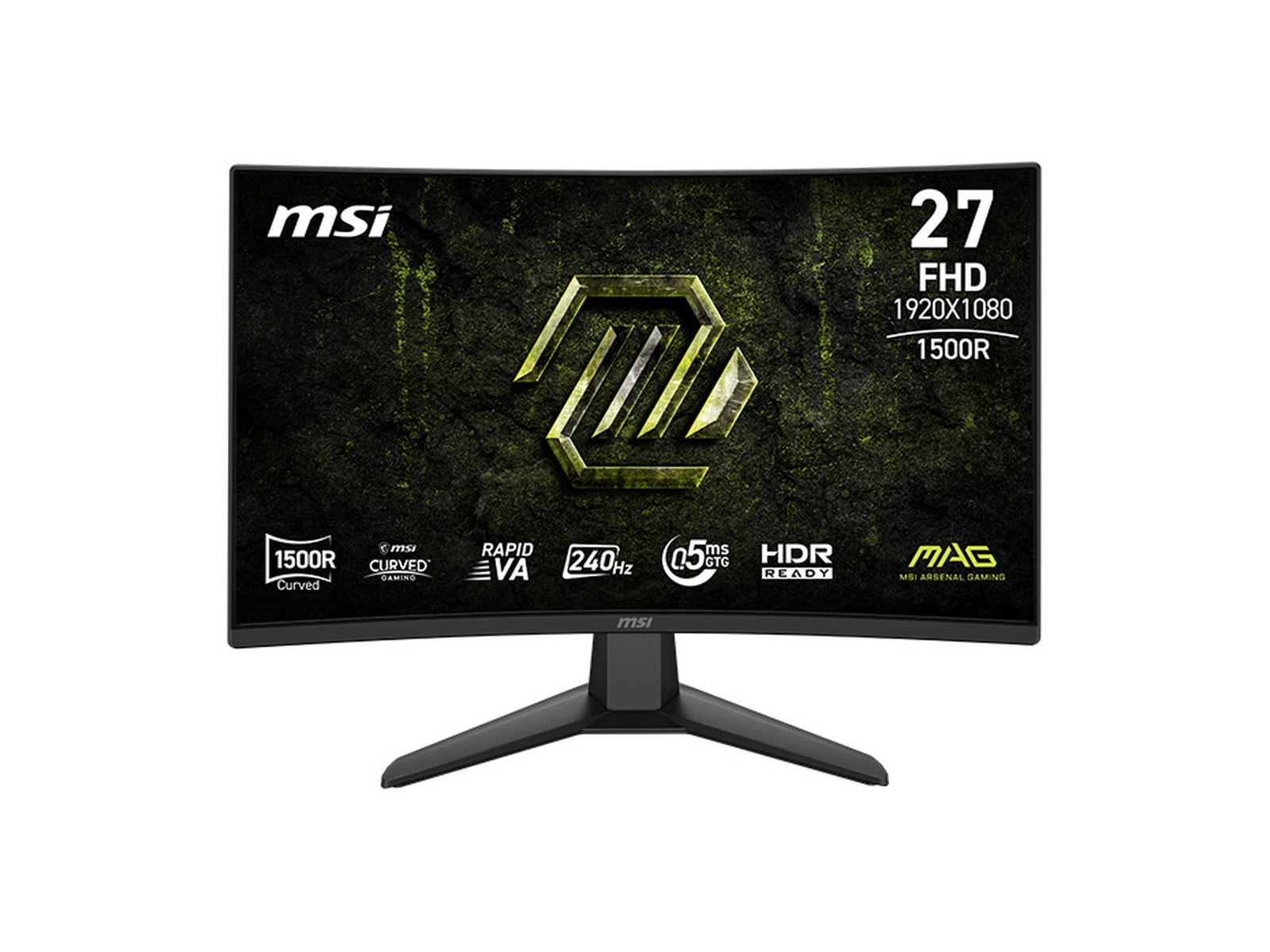 MSI - 27" MAG 274CF X24 Full HD 240Hz Gaming Monitors