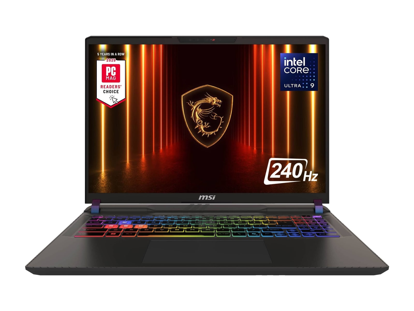 MSI - Vector 16 HX AI 050 16" - Intel Core Ultra 9 275HX chip - 16GB Memory - 1TB SSD - Cosmo Gray