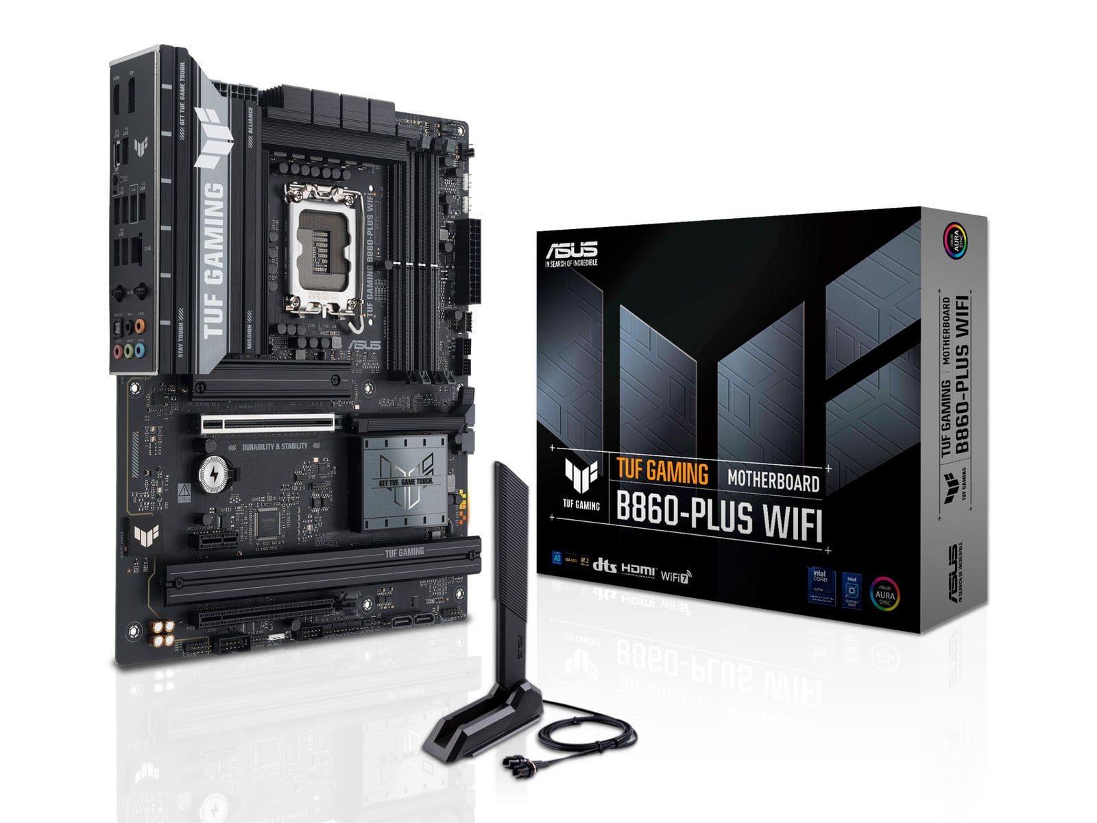ASUS - TUF Gaming B860-Plus WiFi Motherboards - PCI Express 5.0 x16