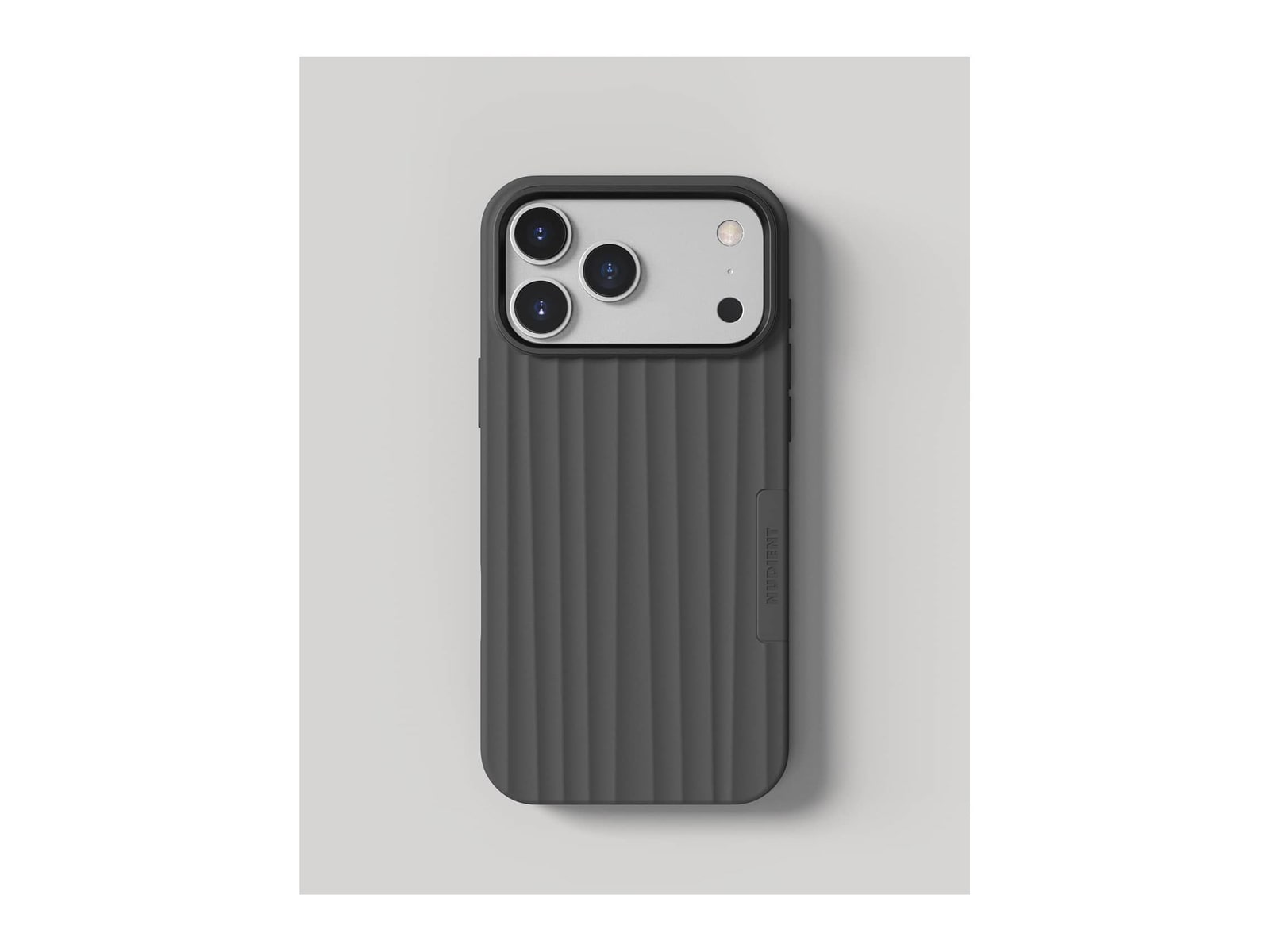 Nudient - Bold Case with MagSafe for iPhone 18 Pro Max - Basalt Grey