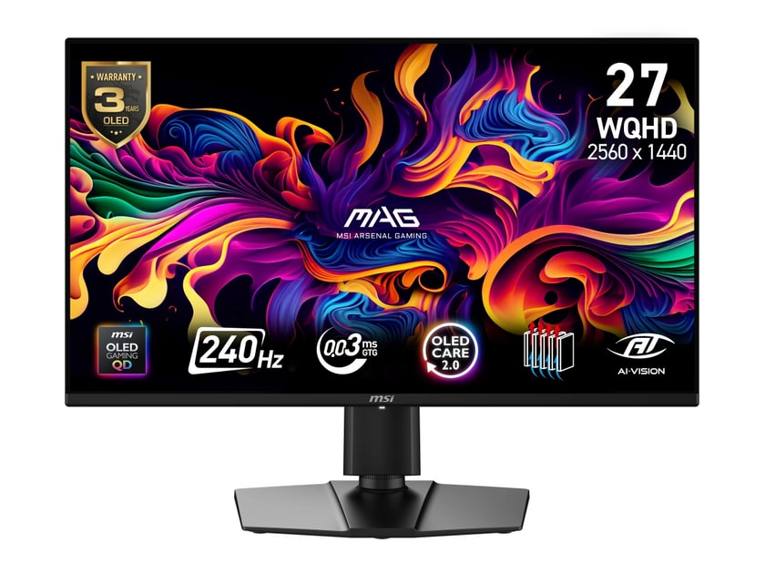 MSI - 27" MAG 274QP QD-OLED X24 WQHD 240Hz OLED Monitors