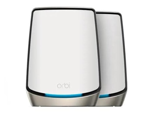 Netgear - Orbi RBK862S Tri-Band Wi-Fi 6 (802.11ax) Mesh Wi-Fi Systems