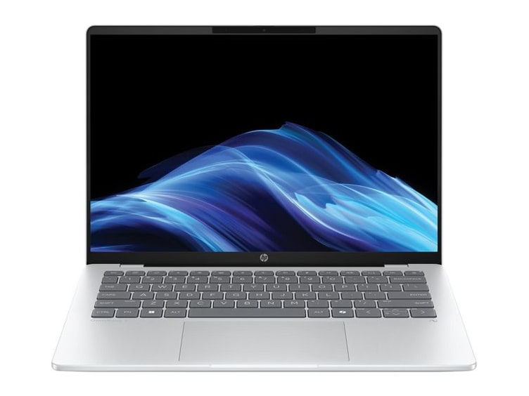 HP - OmniBook 5 14-he0017nr 14-inch - Qualcomm Snapdragon X X1-26-100 chip - 16GB Memory - 256GB SSD - Glacier Silver