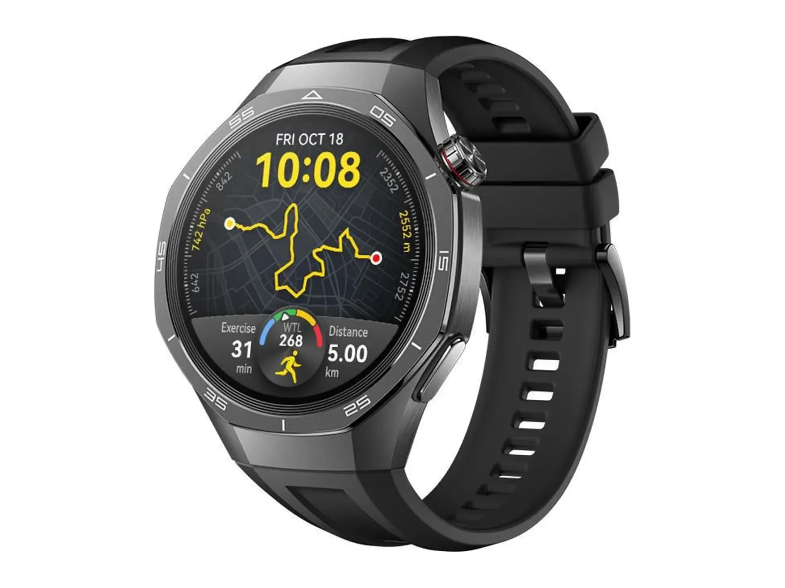 Huawei - Watch GT 5 Pro 46mm Smart Watches - Black