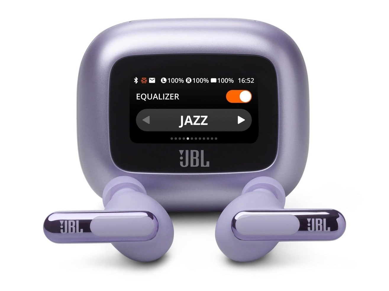 JBL - Live Beam 3 True Wireless Earbuds - Purple