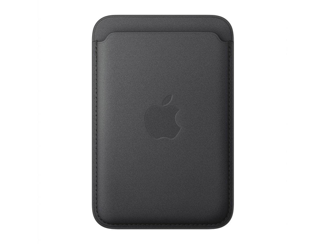 Apple - iPhone FineWoven Wallet with MagSafe - Black