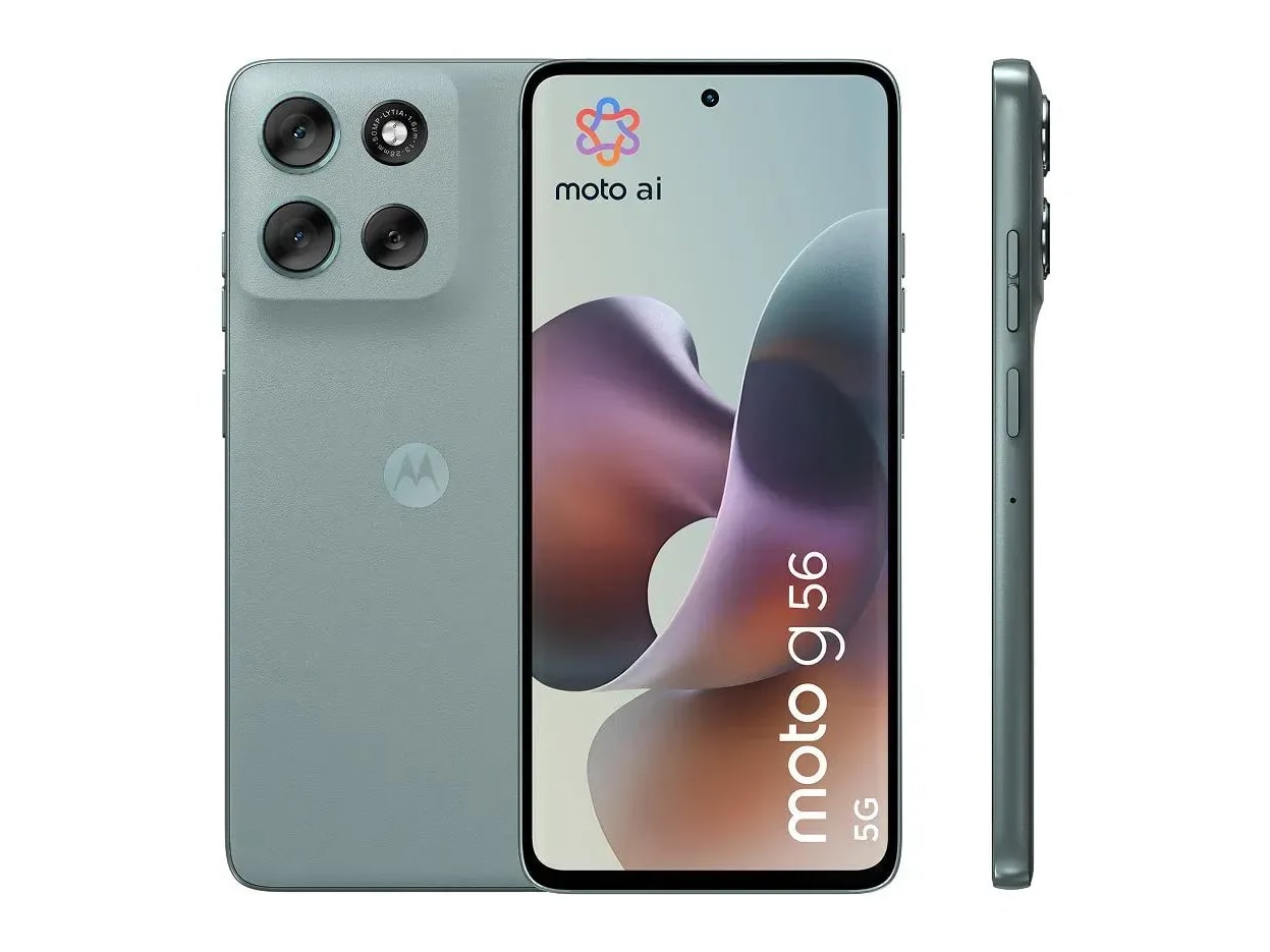 Motorola - Moto G56 5G 256GB - Pantone Gray Mist