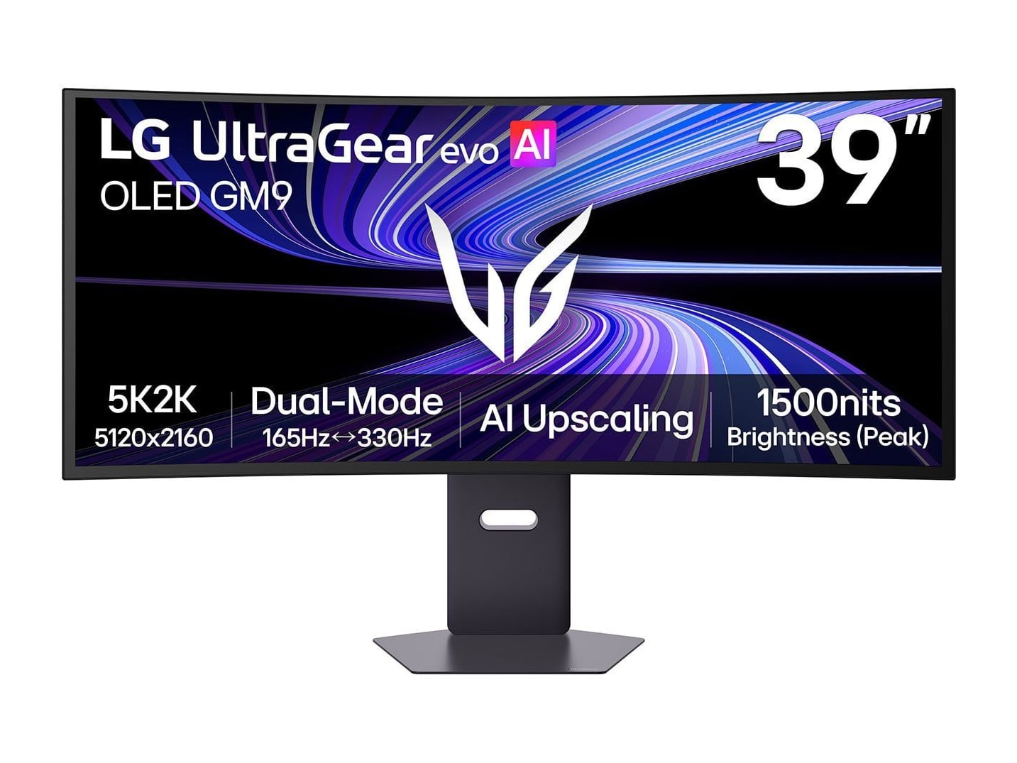 LG - 39 inch UltraGear evo 39GX950B 5120 x 2160 OLED Monitors - Black