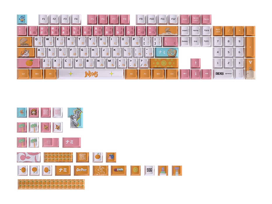 Fantech - ACK03 Keycaps One Piece Edition Nami