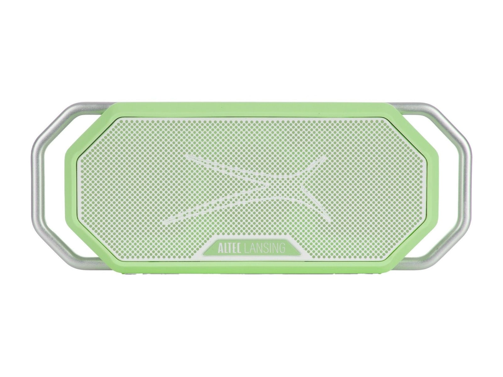 Altec Lansing - HydraWave Bluetooth Portable Speakers - Sport Green/White