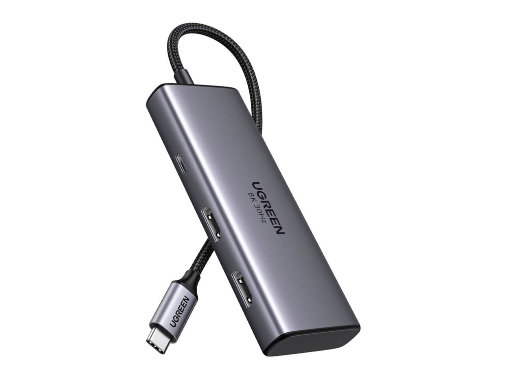 UGREEN - Revodok 206 USB-C USB Hubs - Gray