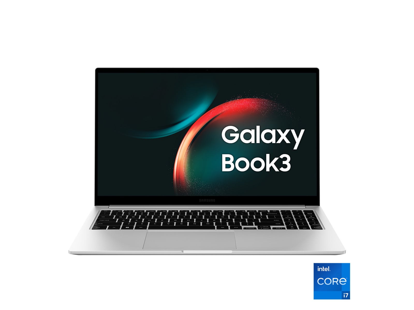 Samsung - Galaxy Book3 15.6" - Intel Core i7-1355U chip - 16GB Memory - 512GB SSD - Silver