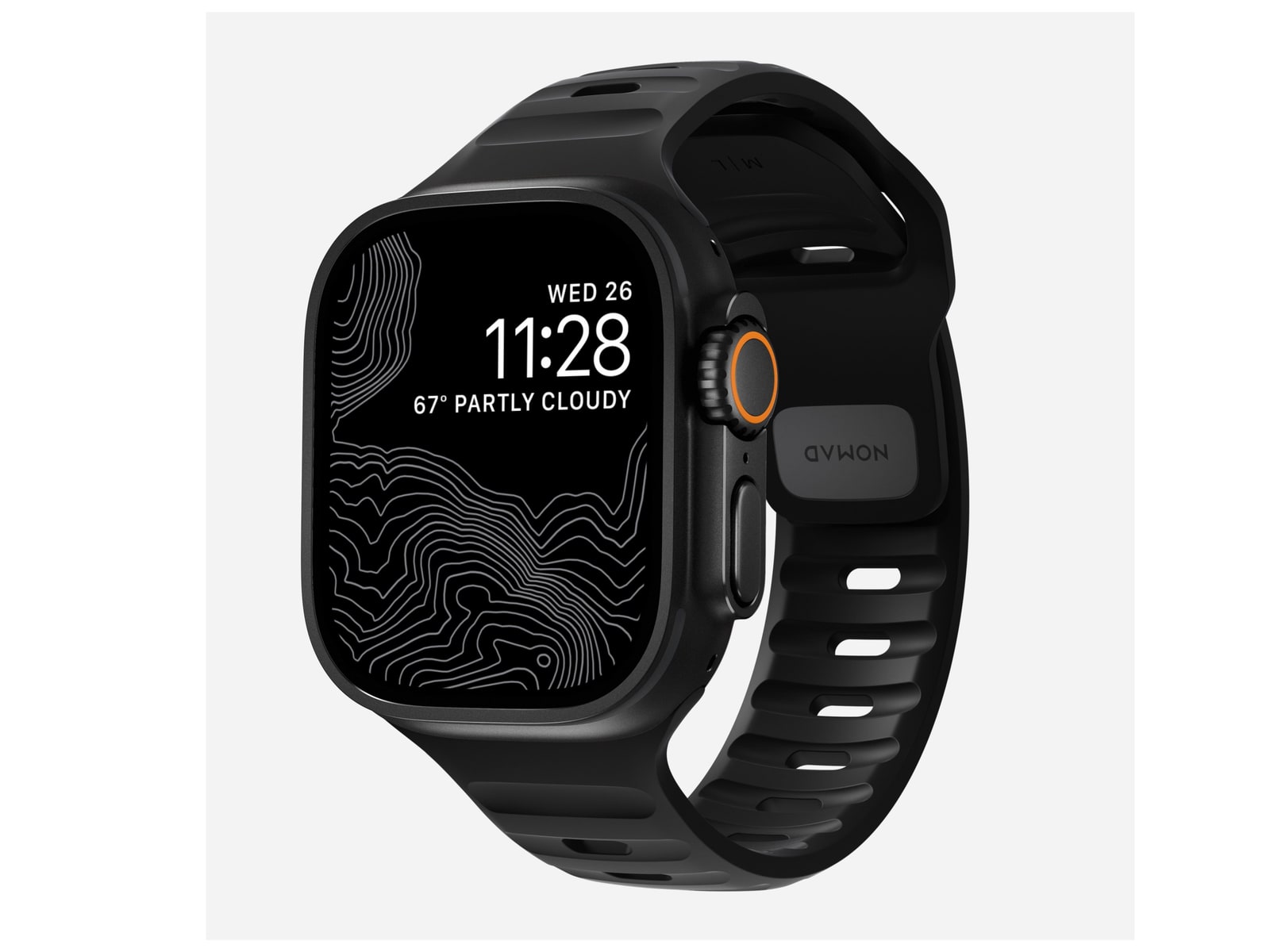 Nomad - Sport Band - 46mm/49mm Watch Bands - Black