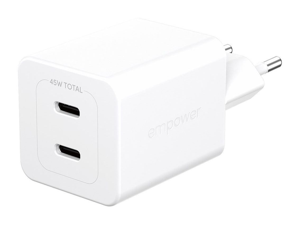 PanzerGlass - empower Turbo 45W Charger Silver White Wall Chargers