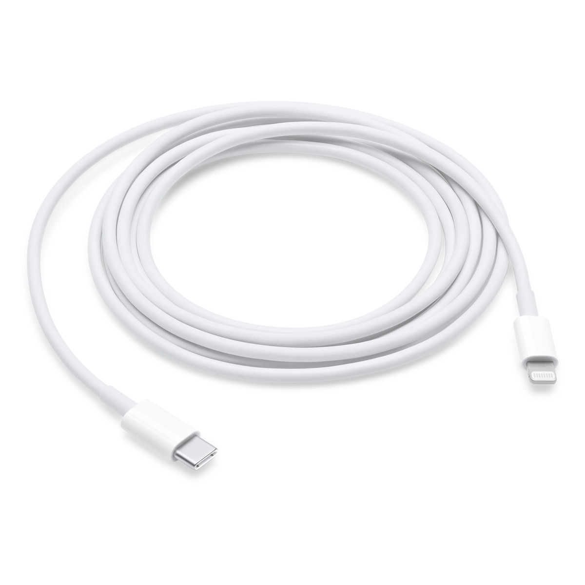 Apple - USB-C to Lightning Cable - 2 m - White