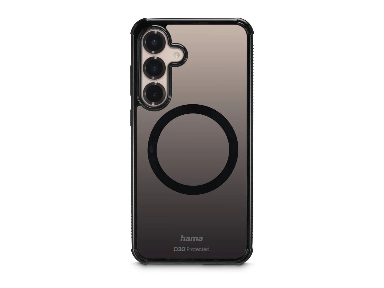 Hama - Extreme Protect Cover Magnetic - Samsung Galaxy S25 - Black