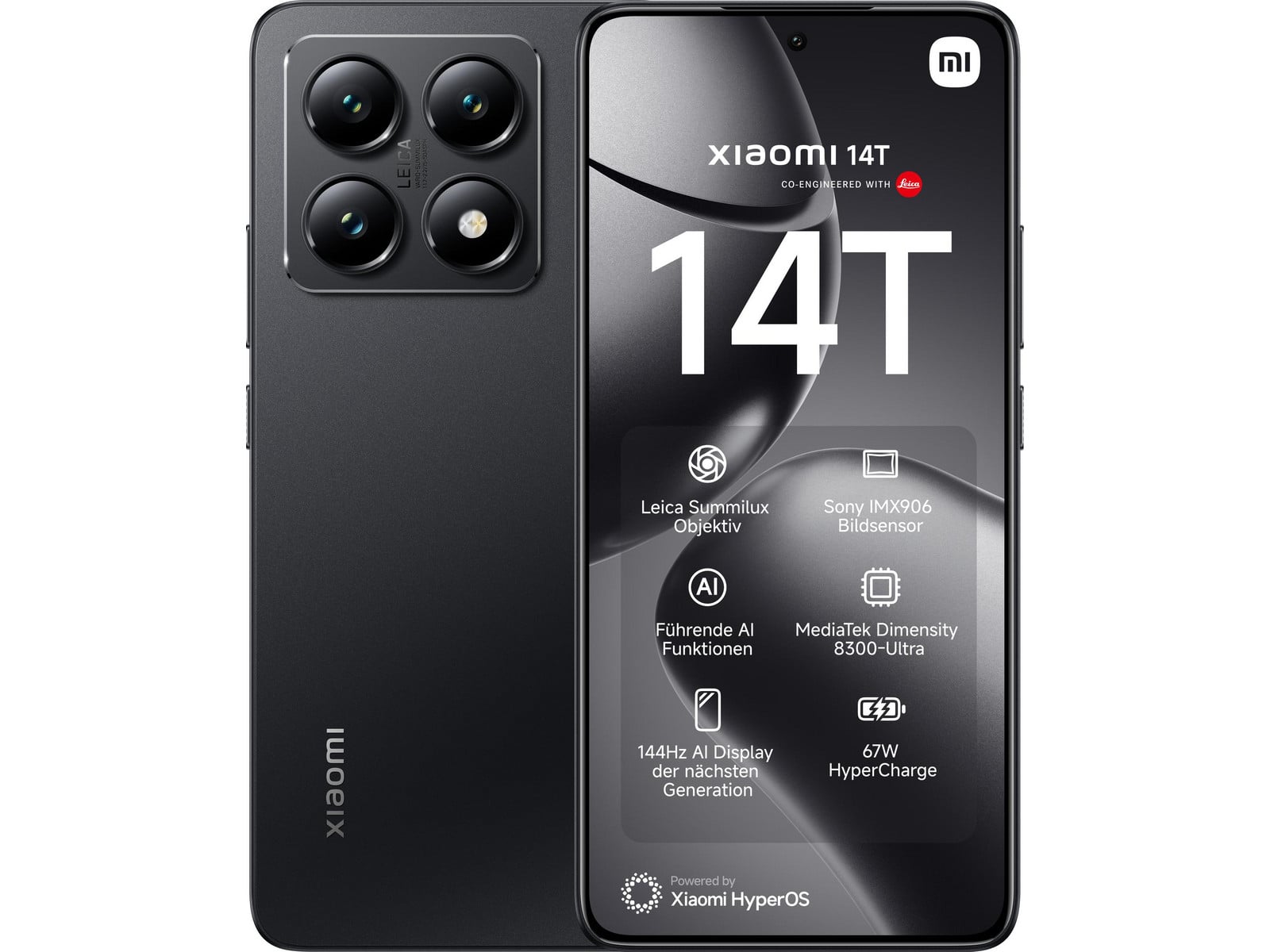 Xiaomi - 14T 256GB - Titan Black
