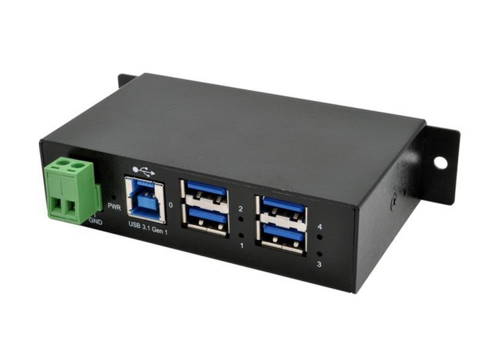 Exsys - EX-1504HMS USB Hubs - Black