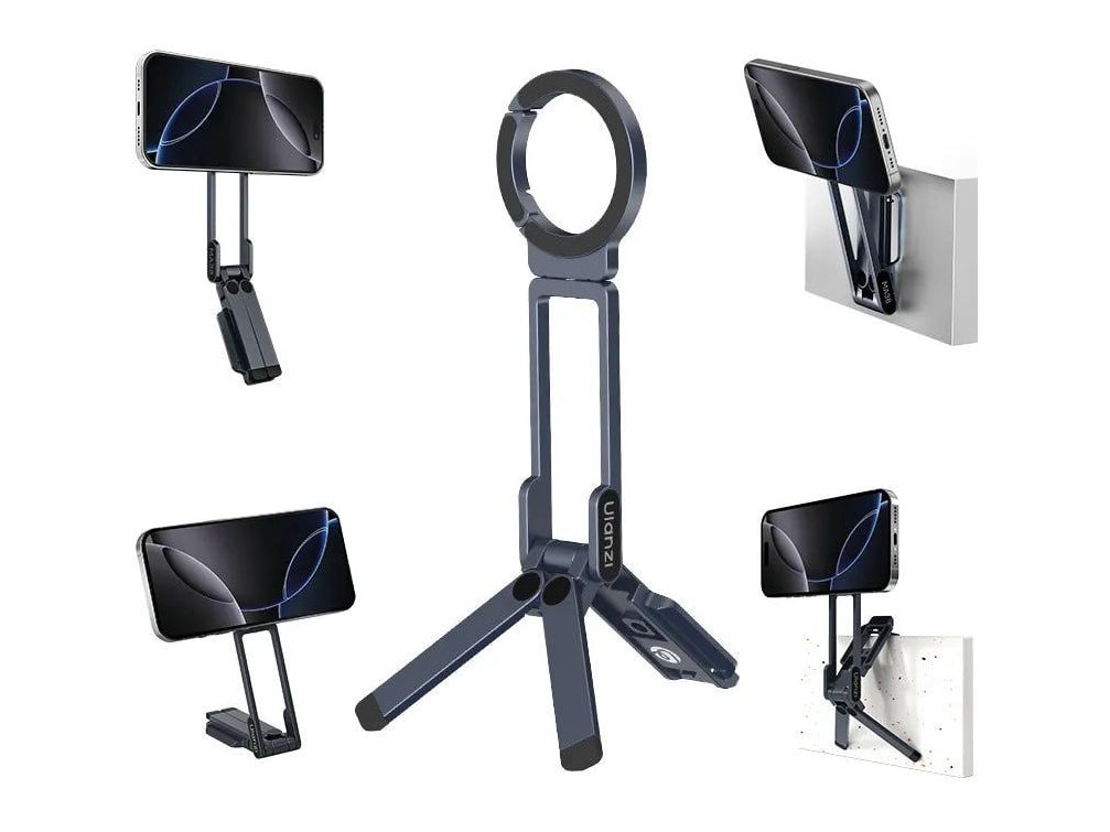 Ulanzi - MA38 MagLock Phone Stand Camera Accessories - Gray