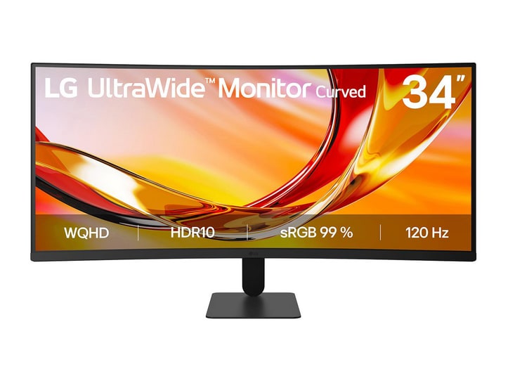 LG - 34" 34U601B-B UWQHD 120Hz Gaming Monitors