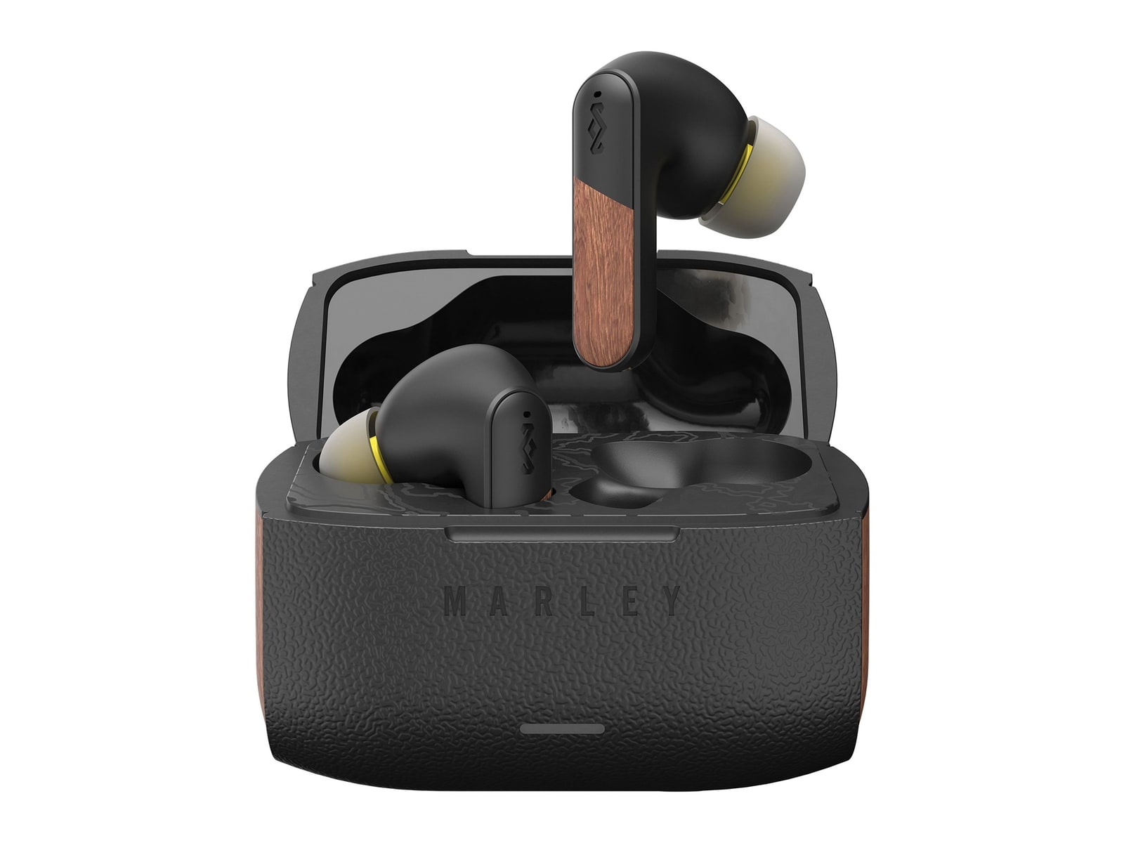 House of Marley - Trenchtown ANC Wireless Earbuds Bluetooth 5.3 True Wireless Earbuds - Signature Black