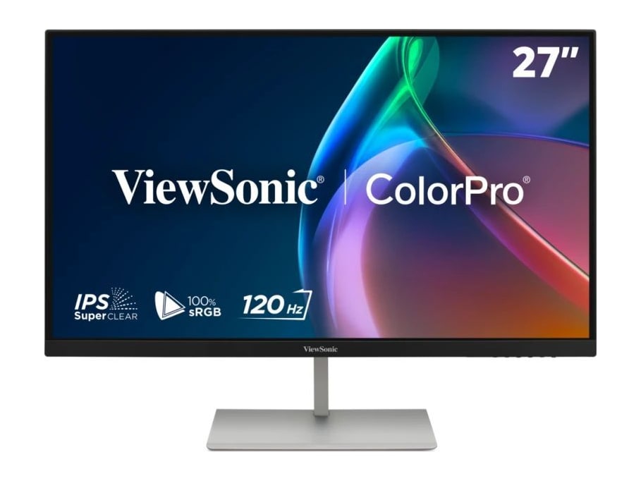 ViewSonic - 27" VP2766-2K QHD 120Hz Professional Monitors - Silver
