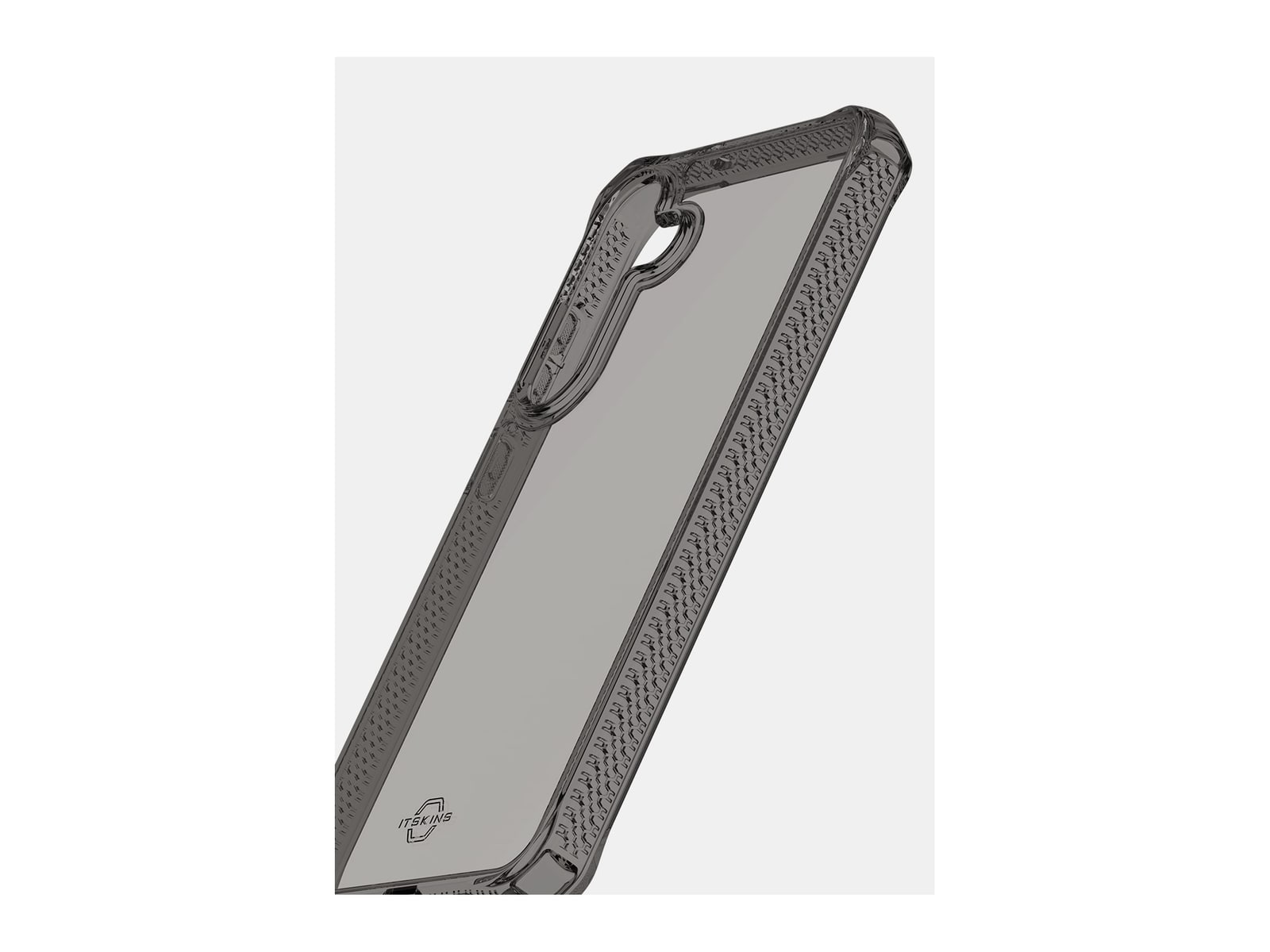 ITSKINS - HYBRID R Clear - Galaxy S25 FE - Black And Transparent