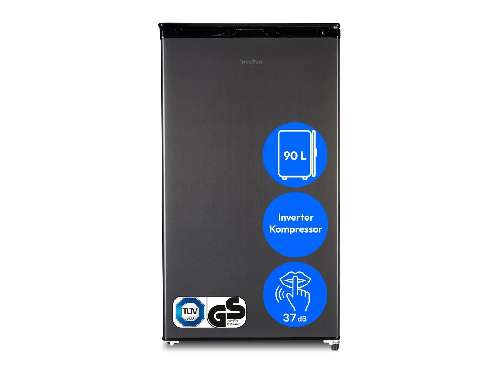 Medion - MD 370033 90 L Gray Refrigerators
