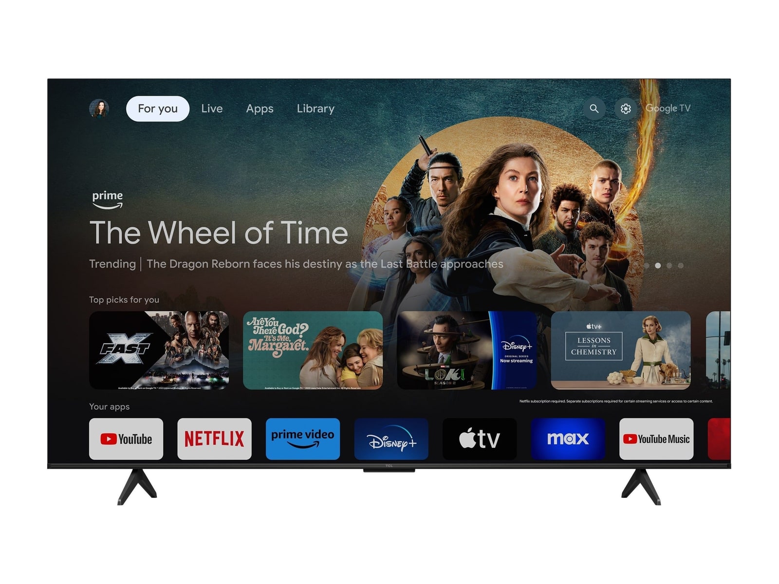 TCL - LED S551G 65 inch 4K/8K TVs